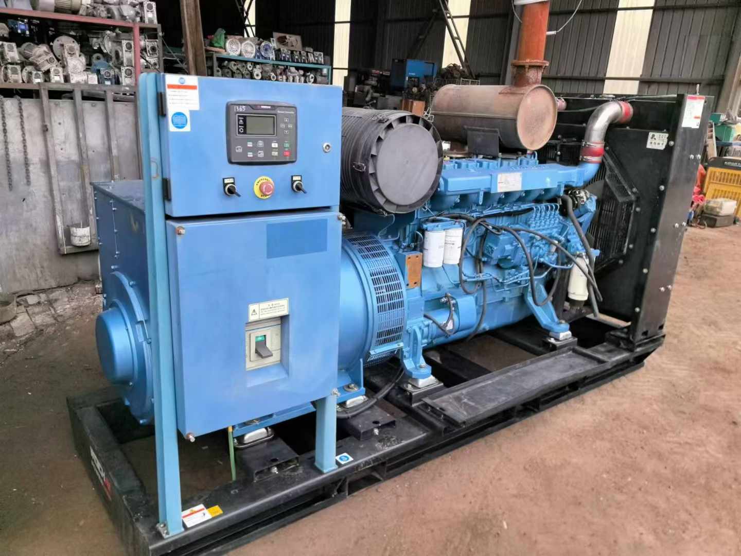 轵城镇500kW 柴油发电机组可带动设备功率的计算公式是什么？